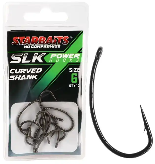 Exclusieve Aanbieding Starbaits Horog Power Hook PTFE TEFLON Curved Shank 8 (10db)