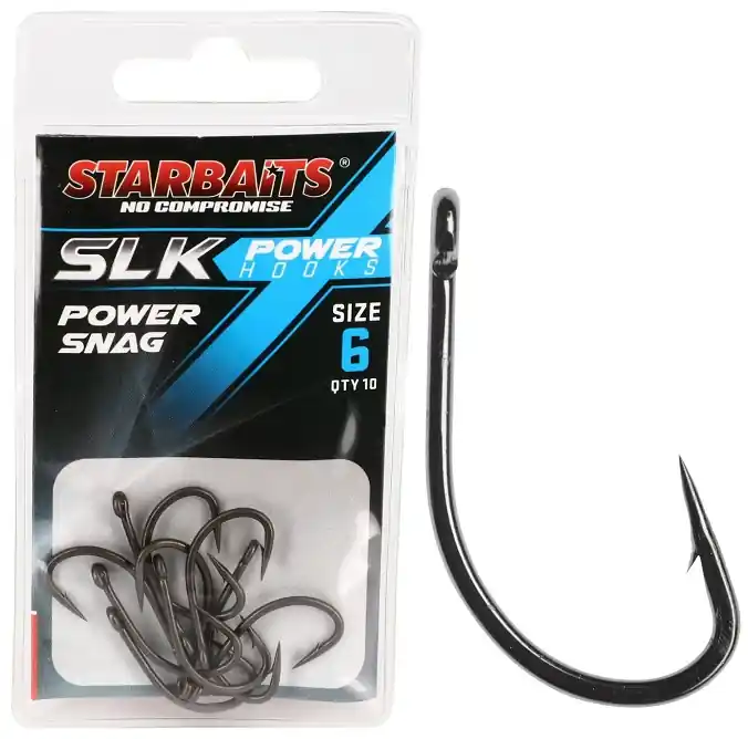 Populair Starbaits Horog Power Hook PTFE TEFLON Power Snag 8 (10db)