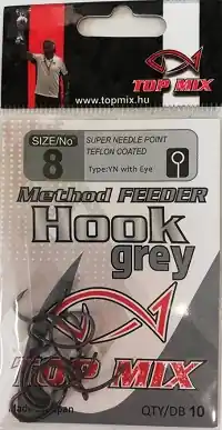 Top Mix Method Feeder horog 8 fekete Bestel Nu