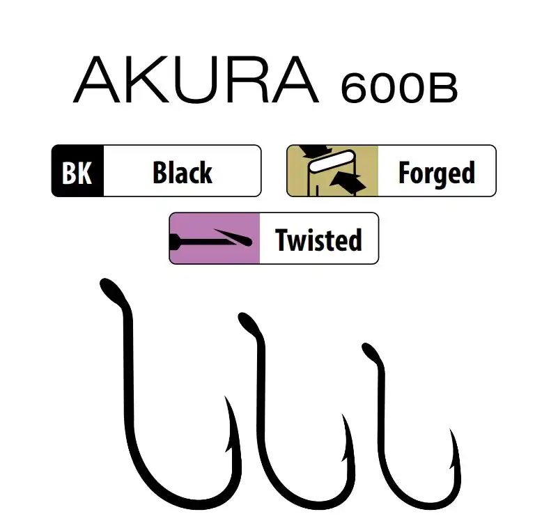 Laatste Versie Trabucco Akura Siluro 600B 10/0 horog