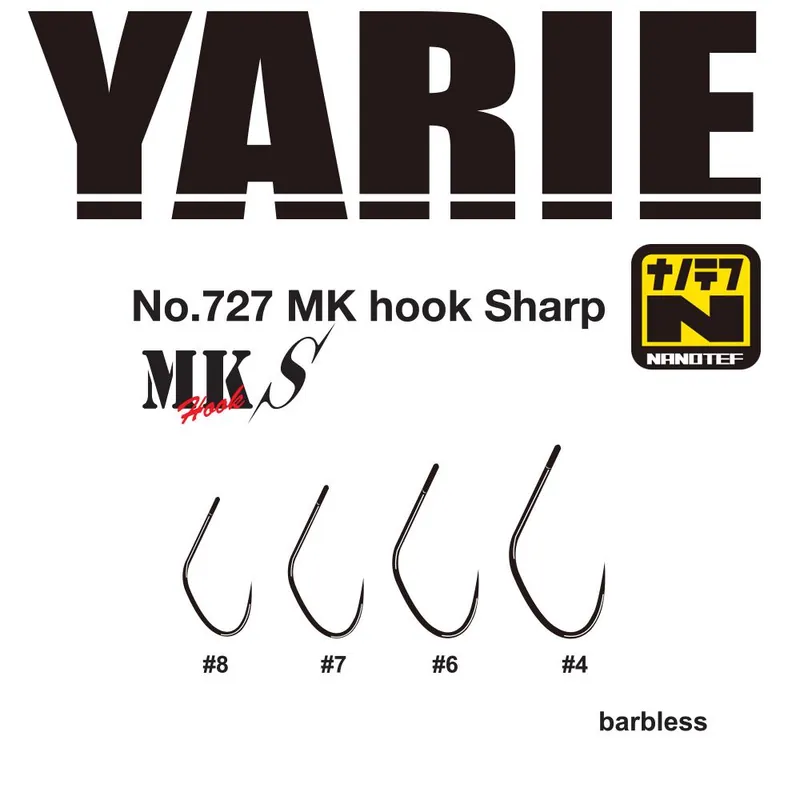 Yarie Jespa Horog Yarie 727mk Sharp 07 Barbless Uitverkoop