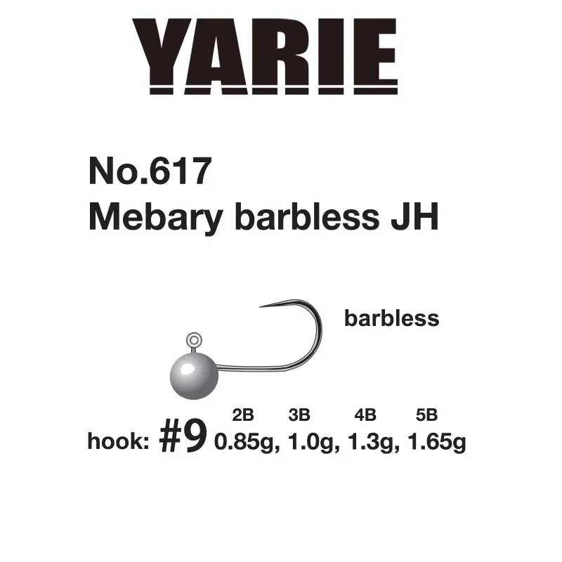 Direct Beschikbaar Yarie Jespa Jig Fej Yarie 617mebary Barbless 9 1.3g