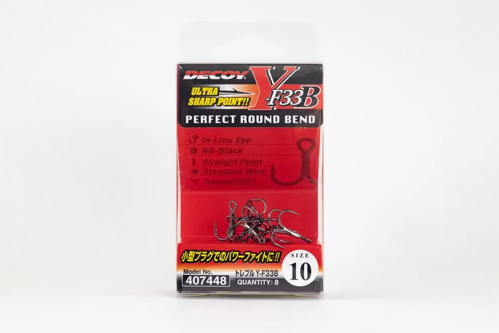 Actieprijs Hármas Horog Decoy Y-F33B Round Bend 12microbarb