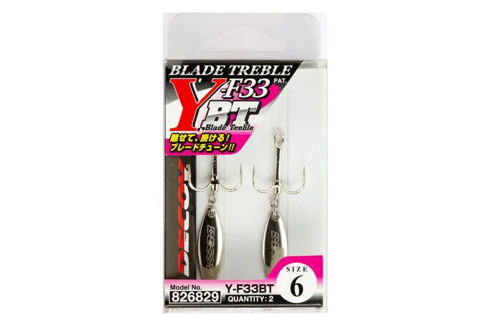 Hármas Horog Decoy Spinner Blade Y-F33Bt 8 Aanbieding