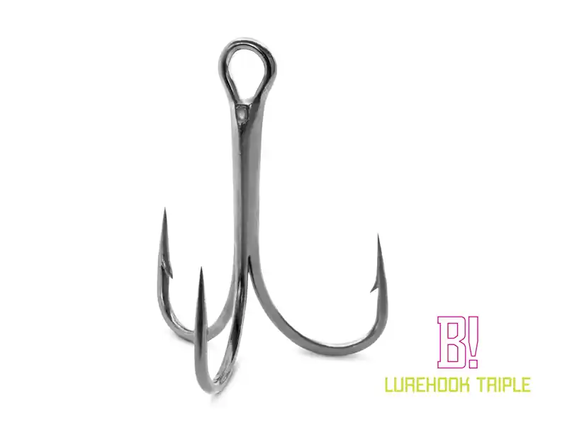 Lage Prijs Delphin B! LureHook TRIPLE hármashorog / 6db 2