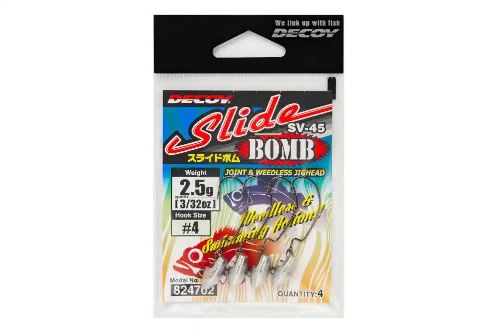 Jig Fej Offset Decoy Sv-45 Slide Bomb 4 2.5g Merkproduct