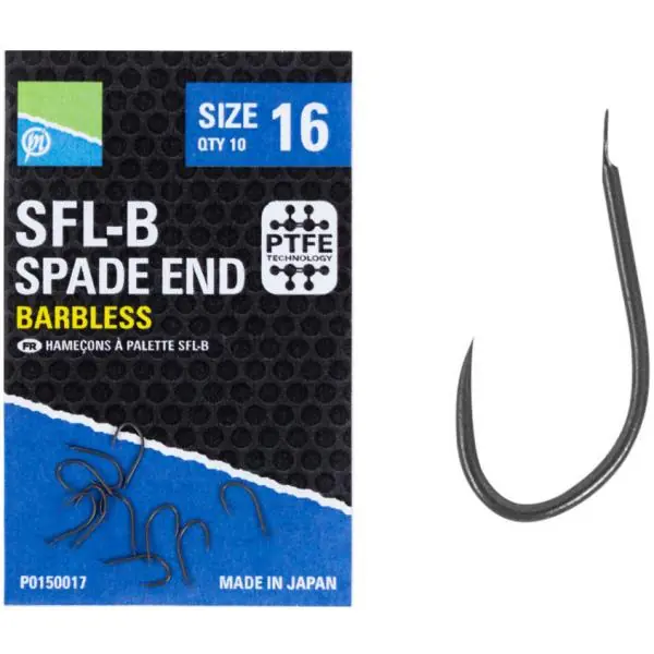 Preston SFL-B szakáll nélküli horog SIZE 20 Dagaanbieding