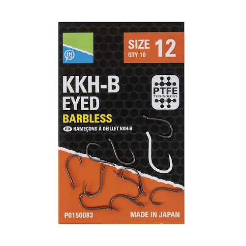 Nu Kopen Preston KKH-B Barbless Hooks - 14