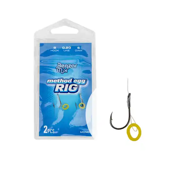 Benzár Mono Method Egg Rig 10 előkötött előke Aanbieding