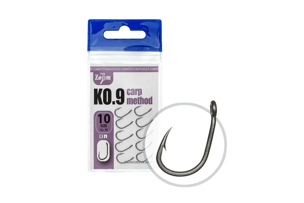 Nieuw Feeder Competition KO.9 Method feeder horog, 14, 10db