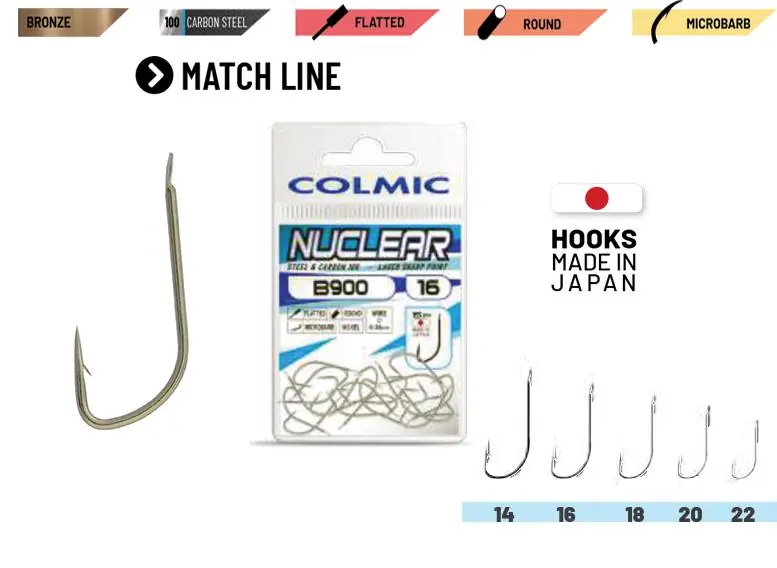 Colmic Nuclear B900 Bronze 14 Korting