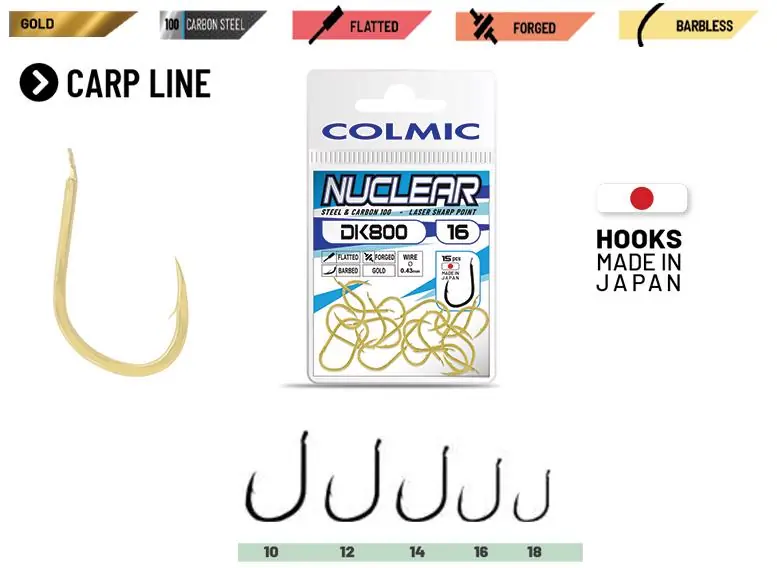 Colmic Nuclear Dk800 Gold 18 Alleen Vandaag