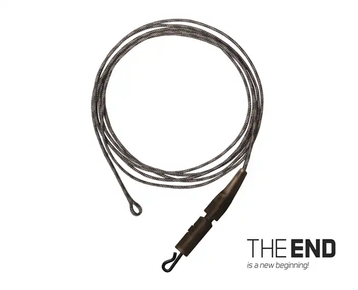 Delphin THE END Leadcore + PIN clip kötött horog / 3db (1m) Direct Beschikbaar