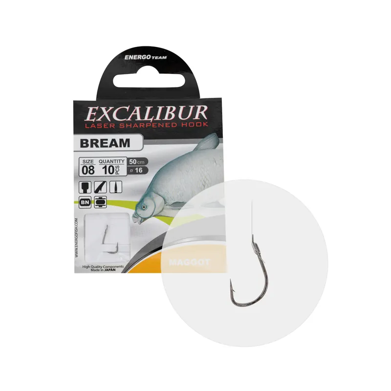 Betaalbaar Excalibur Kötött Horog Bream Maggot, Bn No.8