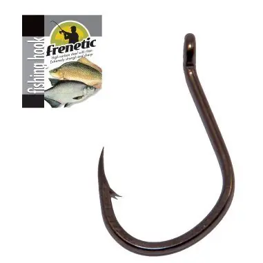 Hoge Kwaliteit Frenetic horog 477, Black Nikkel, 10db/csomag