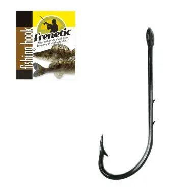 Betaalbaar Frenetic horog 616, 1/ 0, Black Nikkel, 10db/csomag