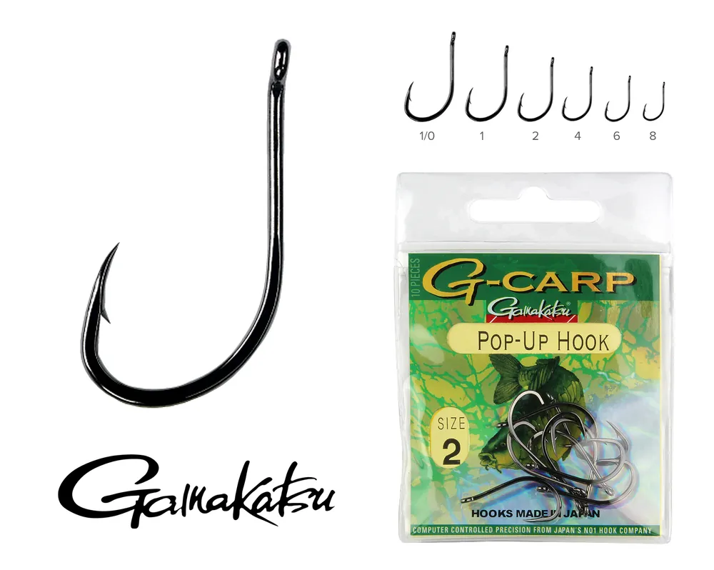 Gamakatsu G-Carp pop-up 10/cs.1 Exclusieve Aanbieding