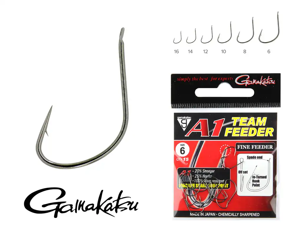 Shop Nu Gamakatsu A1 Team Feeder Fine Feeder 15/cs. 14-es