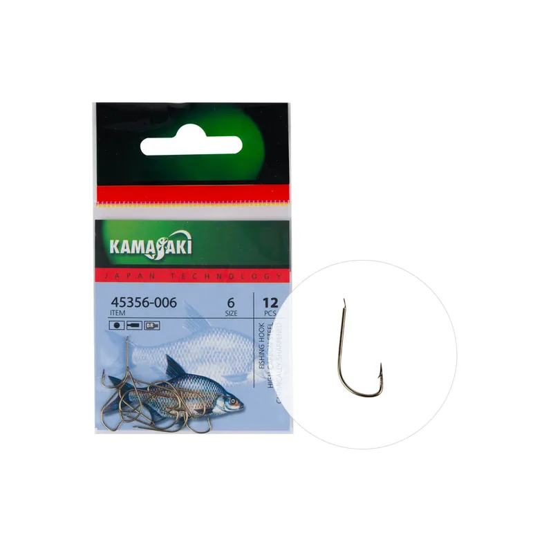 Kamasaki Carbon Horog P801Br Nr 06 Csomagolt (12db) Hete Deal