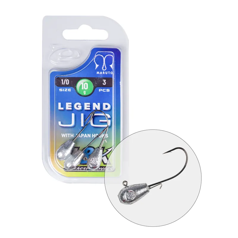 L&K Legend Jigfej 1/0 10g 3db/cs Veilige Betaling