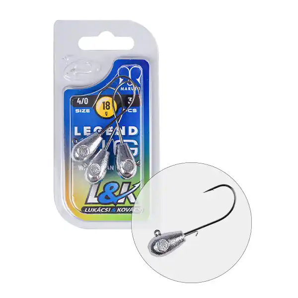 L&K Legend Jigfej 4/0 15g 3db/cs Must-Have