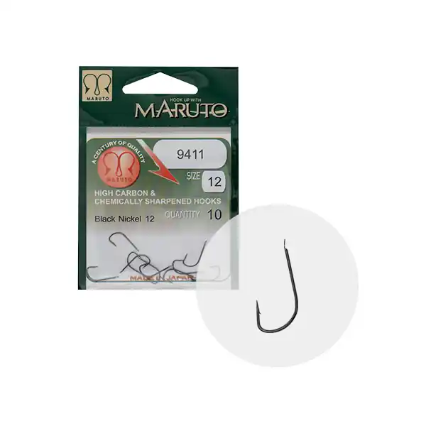 Seizoensaanbieding Maruto Horog 9411 8 Black Nickel 10db/cs