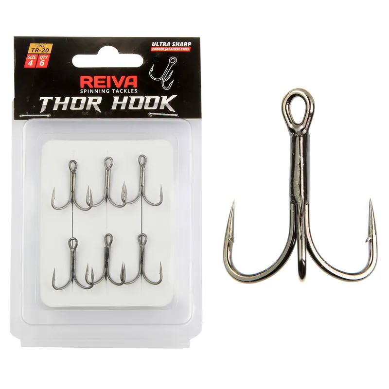 Shop Nu Reiva Treble Hook TR-20 4-es 6db/cs