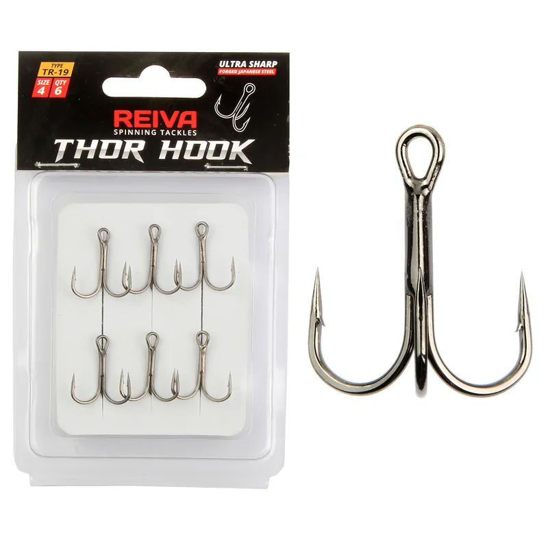 Merkproduct Reiva Treble Hook TR-19 10-es 6db/cs