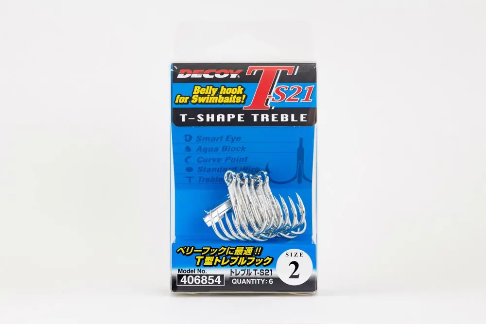 Bestel Nu Hármas Horog Decoy T-S21 Belly Hook 4
