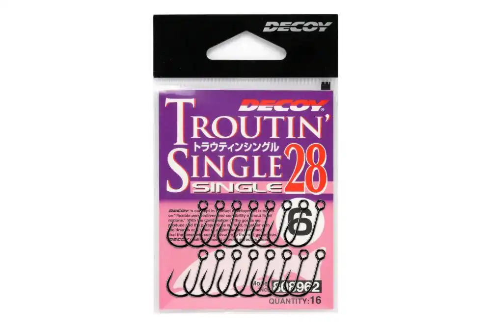 Horog Decoy 28 Troutin Single 4 Voordeelprijs