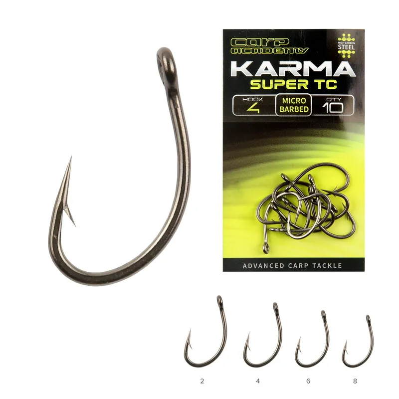 Laatste Kans Carp Academy KARMA Super TC 8 10db/cs horog