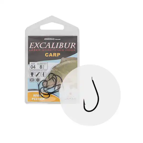 Excalibur Horog River Feeder Black 14 Op = Op