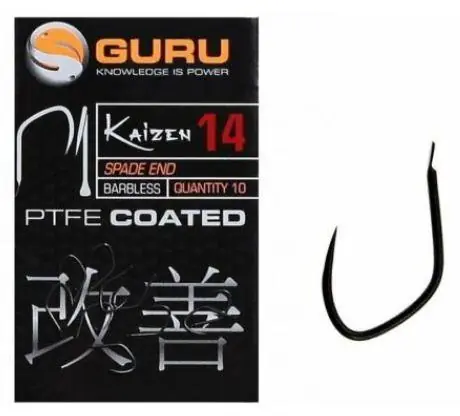 Favoriet GURU Kaizen Hook Size 14 Barbless/Spade End