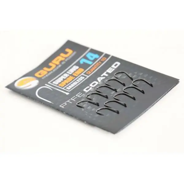 Gecertificeerd GURU Super LWG Hook Size 14 Barbless/Eyed