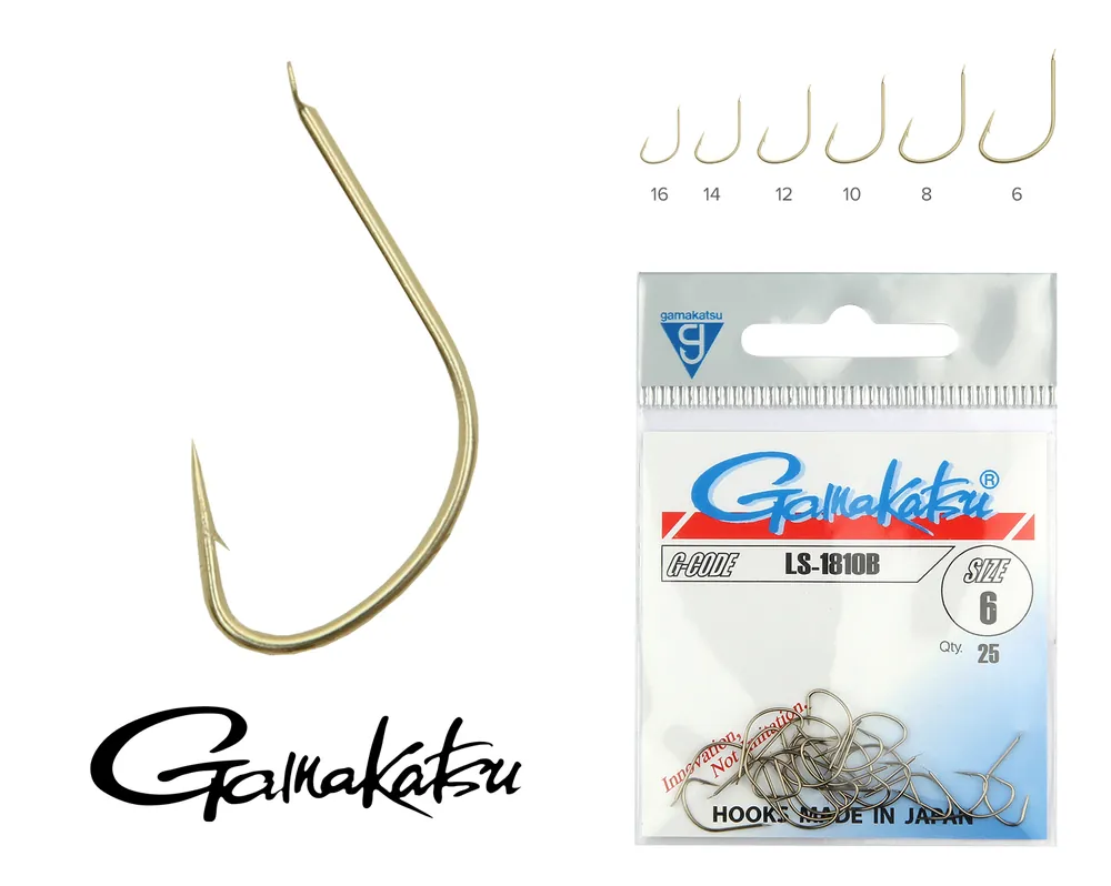 Gamakatsu LS-1810B/016 25/cs. Express Levering