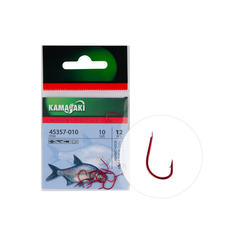 Kamasaki Carbon Horog P840R Nr 10 Csomagolt (12db) Beste Prijs