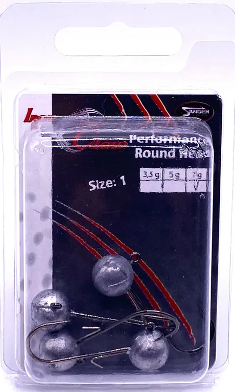 Koop Online IRON CLAW Performance Round Head horog méret 1 / 5g / 4db jigfej