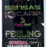 Aanbieding Sensas Előkötött horog Crazy Bait 4015 15cm 8db 12/0,22mm