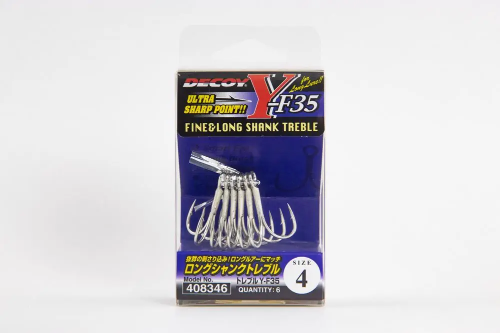 Merkproduct Hármas Horog Decoy Y-F35 Long Shank 1microbarb