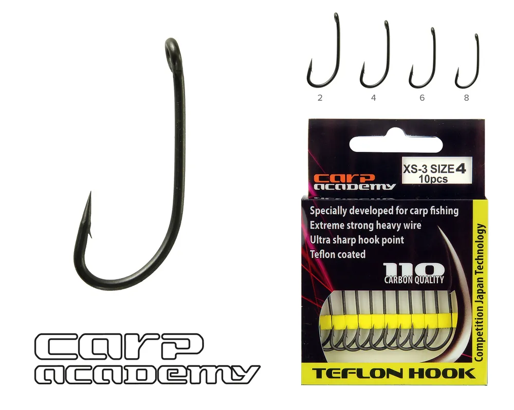 Carp Academy Teflon Hook XS-3 6-os Nu Kopen