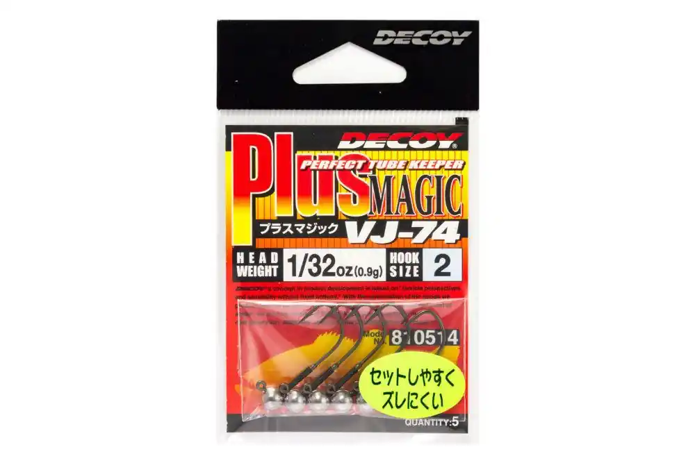 Jig Fej Decoy Vj-74 Plus Magic 3 1.8g Populair