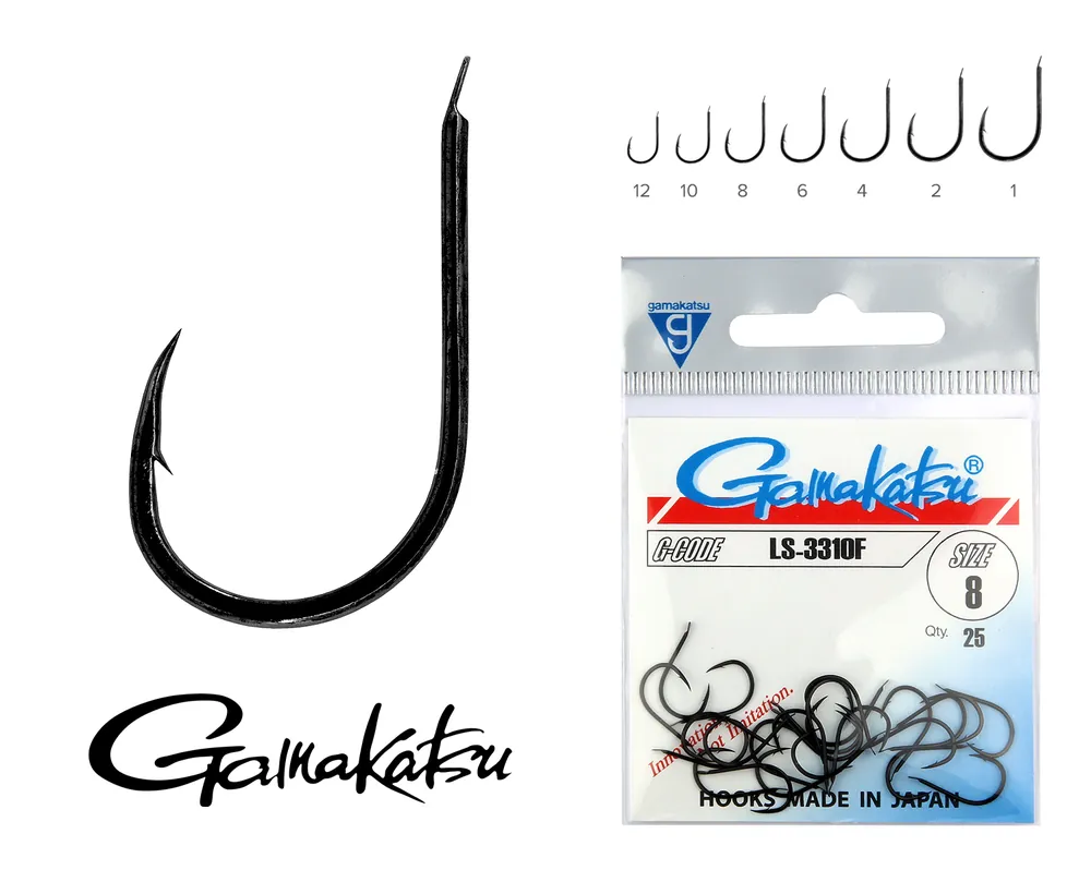 Gamakatsu LS-3310F/010 25/cs. Premium