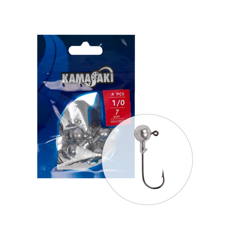 Finale Uitverkoop Kamasaki Pression Jig Fej 7g 1/0 4db/csomag
