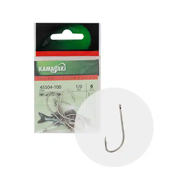 Kamasaki Baitholder Horog 6/0 3db/cs Exclusieve Aanbieding