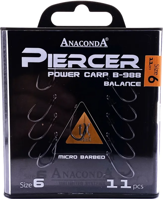 ANACONDA Piercer Pow.C. B-988 mikroszakállas/ méret 6 / 11db Uitverkoop