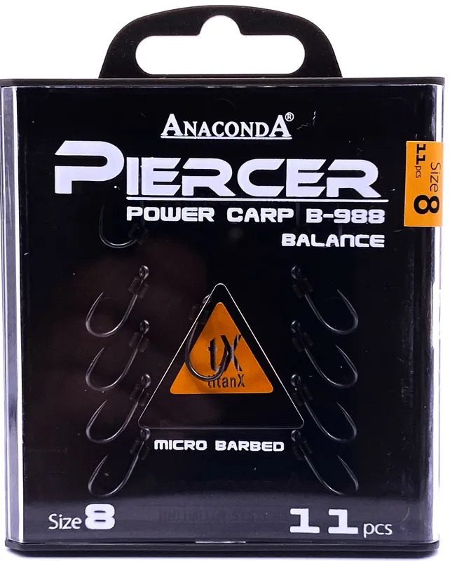 ANACONDA Piercer Pow.C. B-988 mikroszakállas / méret 8 / 11db Beste Prijs