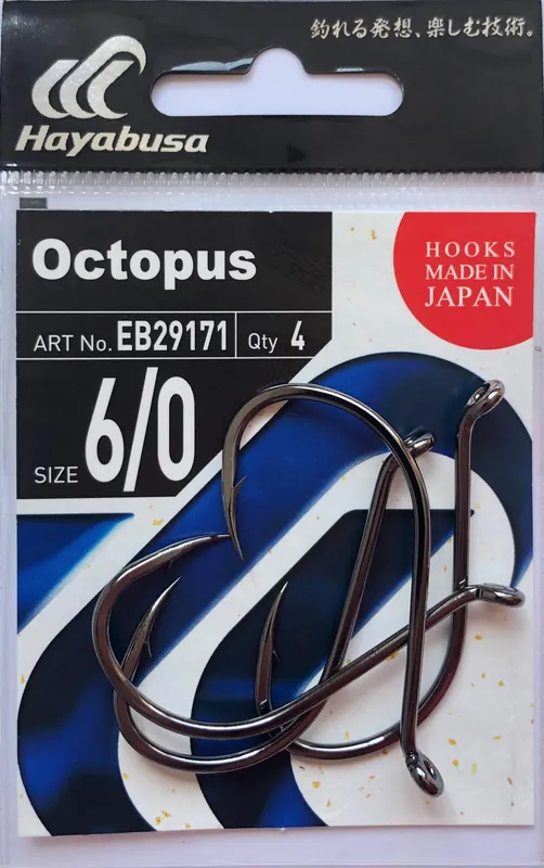 Koop Vandaag Hayabusa Oktopus Horog 3/0 5db