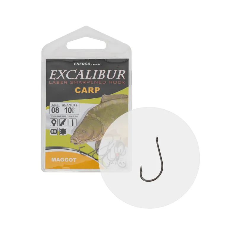 Excalibur Horog Carp Maggot Ns 8 Speciale Aanbieding