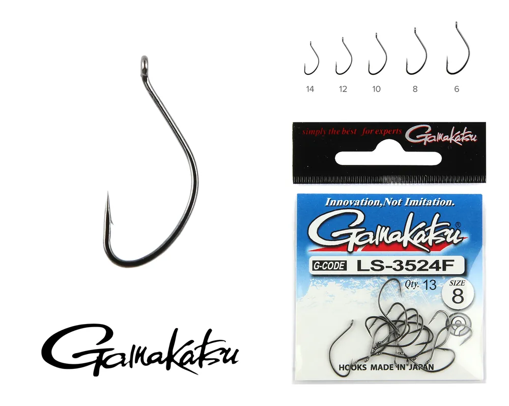 Must-Have Gamakatsu LS-3524F/014 RE N/L 14-es 13db/cs
