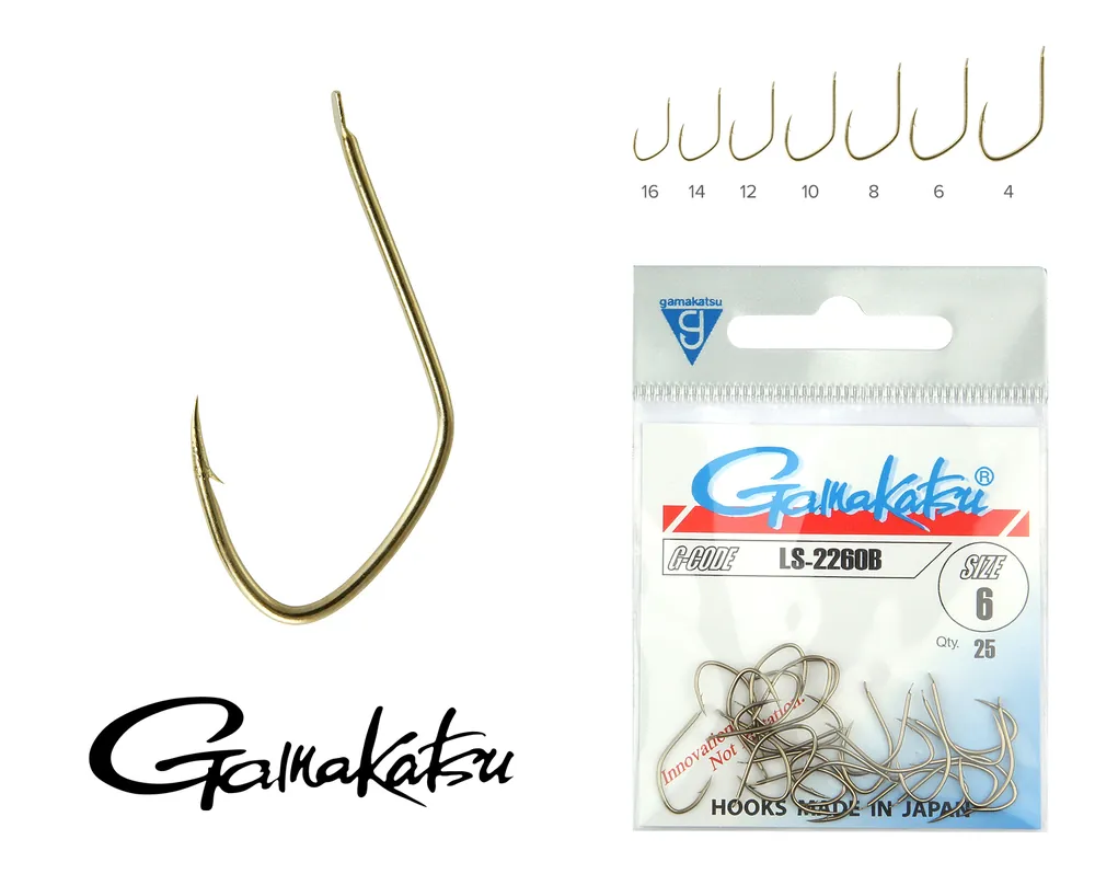 Gamakatsu LS-2260B/008 25/cs Express Levering